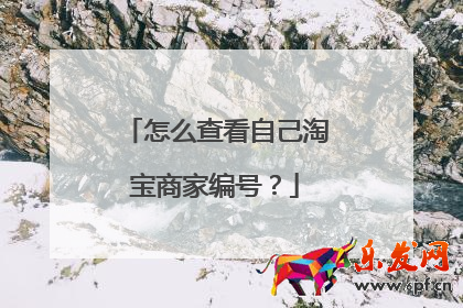 怎么查看自己淘寶商家編號？