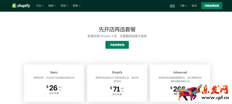 Shopify 會(huì)員多少錢一個(gè)月？Shopify 收費(fèi)標(biāo)準(zhǔn)整理